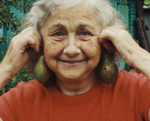 assisted living, elderly woman smiling