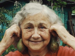 assisted living, elderly woman smiling