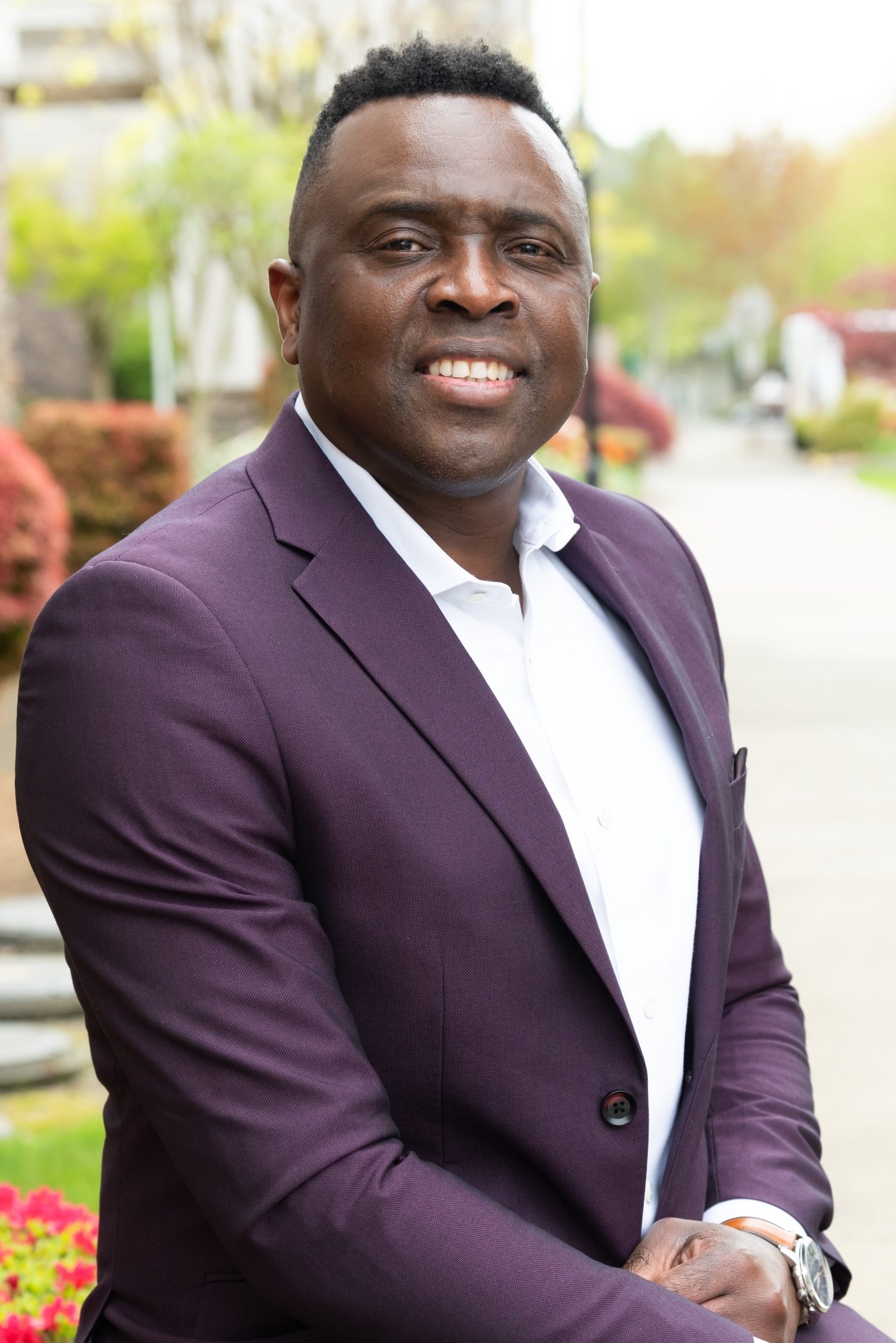 Howard Dunkley, Laurel Parc's Executive Director, posing and smiling for a photo.