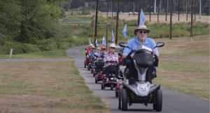 Scooter Club at Laurel Parc Senior Living in Portland Oregon