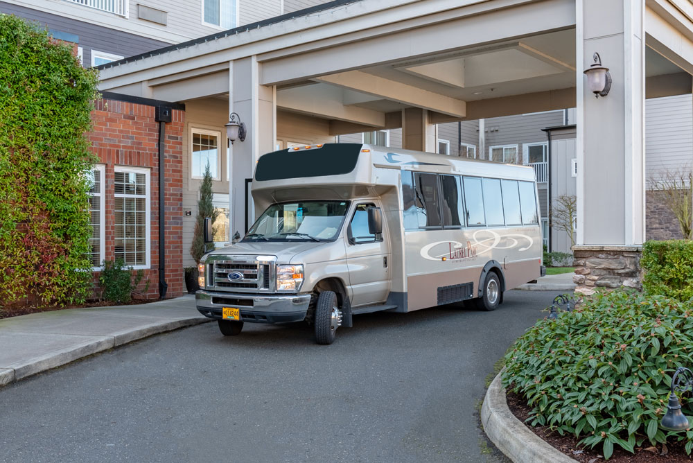 Transportation at Laurel Parc Senior Living in Portland Oregon