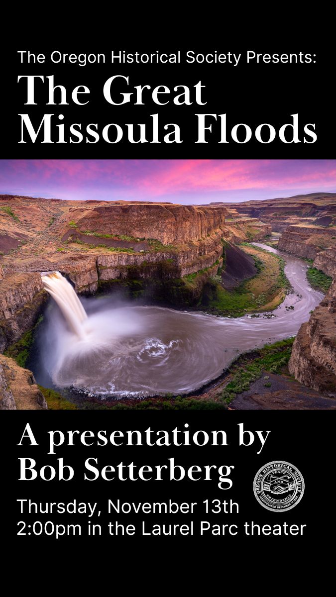 Presentation at Laurel Parc Senior Living in Portland Oregon