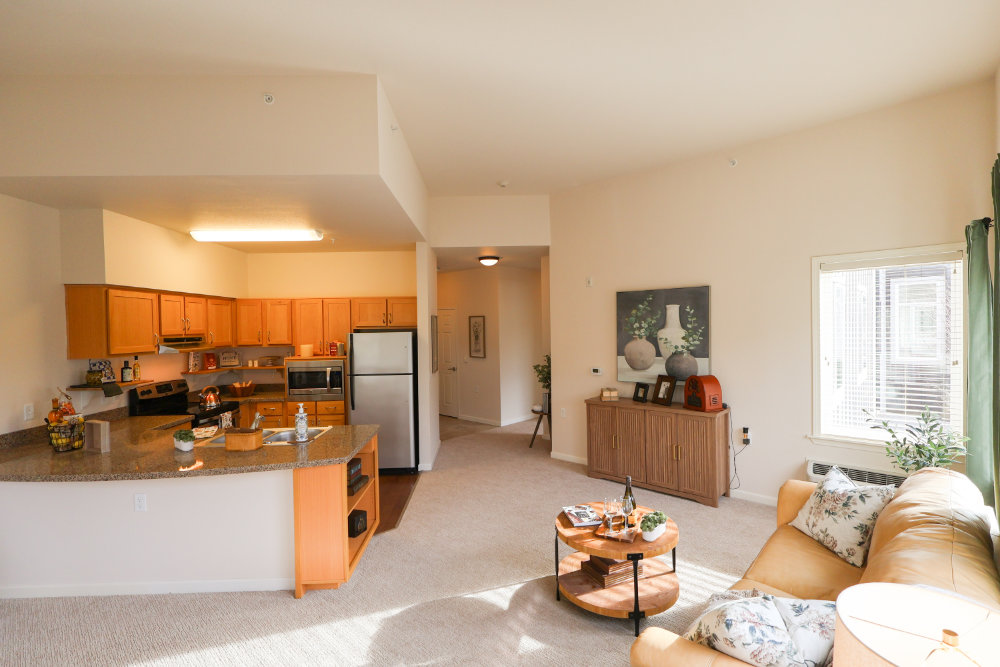 Independent Living apartment 3 at Laurel Parc Senior Living in Portland Oregon