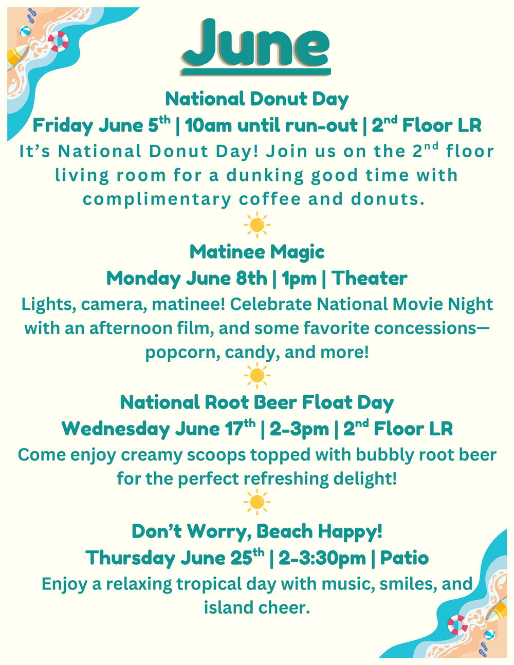 June Special Events